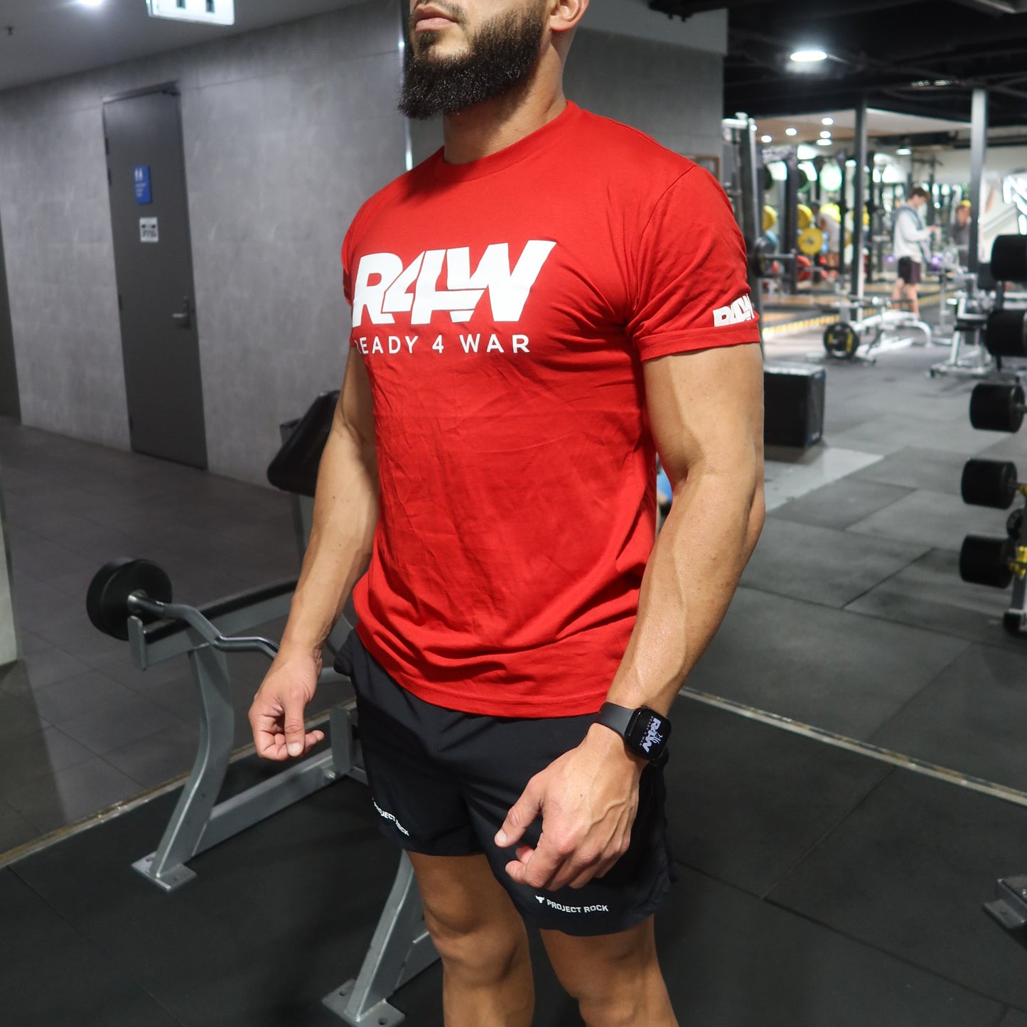 R4W Red & White Tee