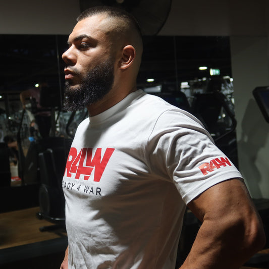 R4W Originals Tee - White/Red