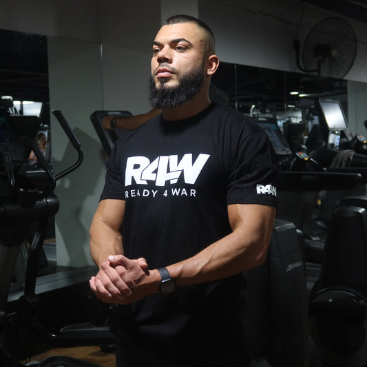 R4W Originals Tee -  White on Black